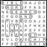 66 Bible Word Searches and Fill-in-the-Blank Puzzle Book (Bible Puzzles) ~ Chip Helgrin
