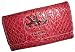 Xoxo Checkbook Wallet red Material Girl Vinyl