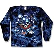 Grateful Dead "Space Your Face" Long Sleeve Tie-Dye T-Shirt