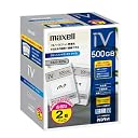 カセットハードディスク アイヴィ　M-VDRS500G.C.2P　(500GB 2個パック)