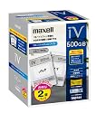 maxell ハードディスクIVDR 容量500GB 2個セット 日立「Wooo」対応 M-VDRS500G.C.2P