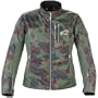 Alpinestars Womens Stella Rebel Air-Flo Textile Motorcycle Jacket Camo XXL 331238-69-2XL
