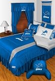 Best Quality Sidelines Comforter - Detroit Lions NFL /Color Bright Blue Size Queen