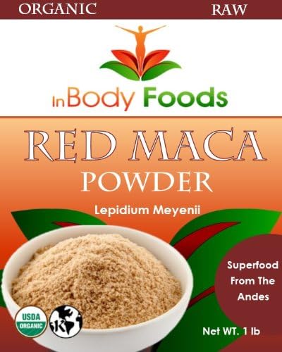 Raw Organic Red Maca Powder 1 lb