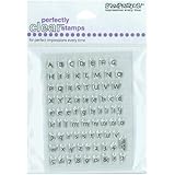 Stampendous Stampendous Perfectly Clear Stamps, 3 by 4-Inch Sheet-Tiny Alphabet