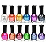 Kleancolor Nail Polish - Awesome Metallic Full Size Lacquer Lot of 12-pc Set