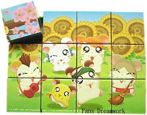 12 Piece Hamtaro 3D Puzzle - Hamtaro Kids Puzzle