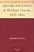 Speeches and Letters of Abraham Lincoln, 1832-1865