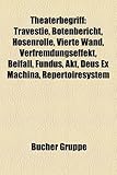 Theaterbegriff: Travestie, Botenbericht, Hosenrolle, Vierte Wand, Verfremdungseffekt, Beifall, Fundus, Akt, Deus Ex Machina, Repertoir-