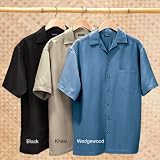 Mens Rivers End® Solid Camp Shirt