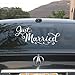 Just Married 10x22 Vinyl Lettering Wall Decal Sticker Art Home Decor
