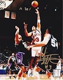 John Starks Autographed/Hand Signed New York Knicks 8x10 Photo