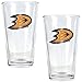 NHL Anaheim Ducks Two Piece Pint Ale Glass Set - Primary Logo