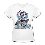 Guiwan Women's U.K.'s Isle Of Wight Festival 2016 T-shirt