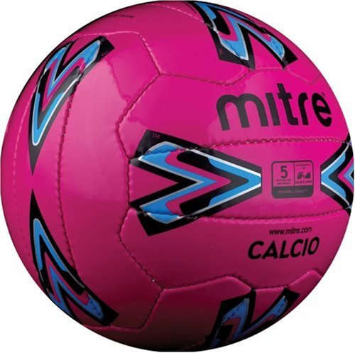 Mitre Calcio 18p Football - Magenta Size 3