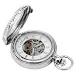 Charles Hubert 3847 Mechanical Picture Frame Pocket Watch