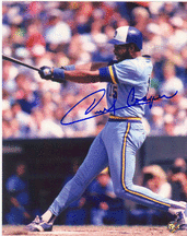 Buy Cecil Cooper Autographed Milwaukee Brewers 8 x 10 Photograph (Unframed) by Athletic Promotional Events, Inc.