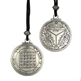Pentacle of Saturn Talisman Key of Solomon Seal Pendant Hermetic Enochian Kabbalah Pagan Wiccan Jewelry