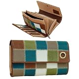 (ラシェル)La ciel briller 3 本革 長財布 BL/ブルー(DKW-12120BL)
