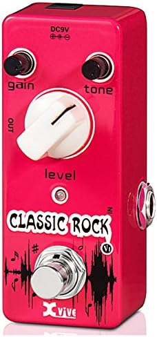 XVIVE V1 Classic Rock Distortion Cable Bundle w/ 4 free Items: 2x 18.6' Strukture Cables, 2x Hosa Patch Cables
