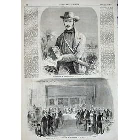 Hartstein ��� Livingstone African Explorer 1857 �̐搶