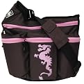 Diaper Dude Dragon Diaper Bag - Brown/ Pink