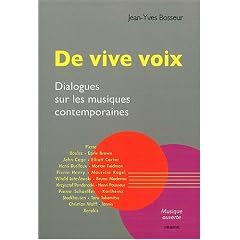 De vive voix : Dialogues sur les musiques contemporaines