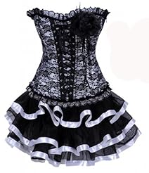 Corset   Waistline Nylon/Spandex  Dress With a Ribbon 