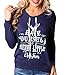 Womens Holiday Shirt,Have Yourself Merry Little Christmas Print Hoodies