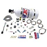 Nitrous Express 20215-15 100-300 HP EFI Dual Nozzle with 15 lbs. Bottle for GM by Nitrous Express