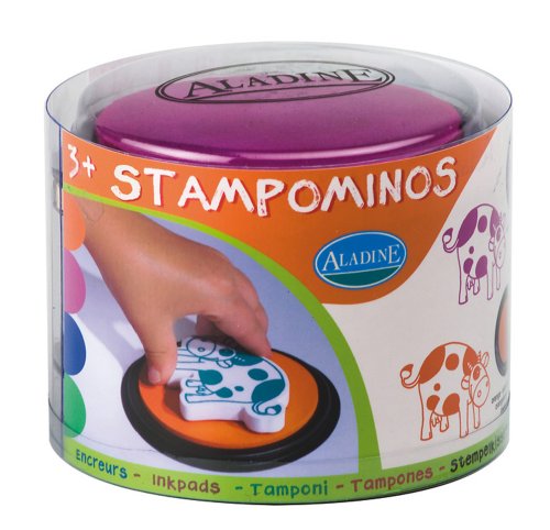 Aladine Stampominos, Carnival Colored Extra Large 