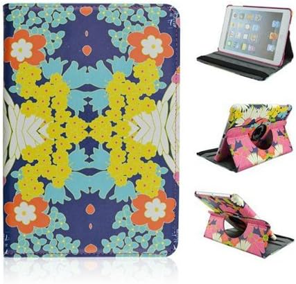 Mini Case Cover -Candywe#05 Mini Case,Beautiful Flowers Leather Case Cover With Stand For iPad Mini 004