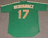 KEITH HERNANDEZ New York Mets 1985 Majestic Cooperstown Throwback "St. Patty's Day" Baseball Jersey, XL