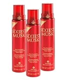 Sexiest Musk By Prince Matchabelli For Women. Fragrance Body Spray 3 X 2.5 Oz.