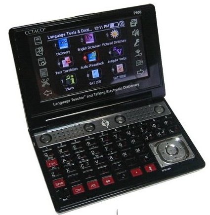 Ectaco 13MT900 Partner Multilingual Talking Electronic Dictionary and Audio Phrasebook Silver