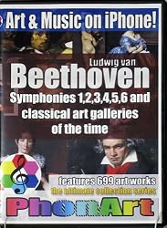 Beethoven Symphonies 1,2,3,4,5,6 and Classical Art Galleries of the Time. Ultimate Collection for iPhone and iTunes