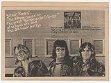 1974 Brownsville Station School Punks Album Promo Print Ad