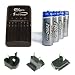 Ex-Pro� AA Battery & Charger kit for All Digital Cameras - Ultra Fast 1 Hour AA Battery Travel Charger plus 4 Pack x AA 2900mAh High Power Rechargeable Batteries