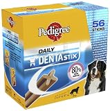 Pedigree Dentastix for Large Dogs 56 Sticks 2160 g (Pack of 3, Total 168 Sticks)