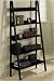Office Products : Torrence Ladder 5-shlf Bookcse 30"w Black