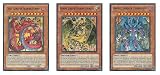 ★★★3種セット★★★遊戯王 英語版 LC02-EN001 Uria, Lord of Searing Flames 神炎皇ウリア & Hamon, Lord of Striking Thunder 降雷皇ハモン & Raviel, Lord of Phantasms 幻魔皇ラビエル Limited Edition (ウルトラレア)