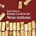 Bücher : Kleines Lexikon der Wein-Irrtümer