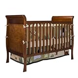 Bassettbaby Hampton Heights 3 in 1 Convertible Crib, Cherry