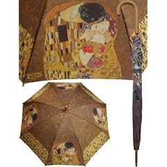 Regenschirm Schirm Gustav Klimt Der Kuss