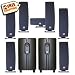 7.2 SLS Audio Surround Sound Speaker set with Two Subwoofers