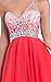 Babyonline Sexy Bead Prom Dresses 2016 Short for Juniors Mini Backless Gowns