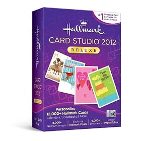 Hallmark Card Studio Deluxe 2012: Software