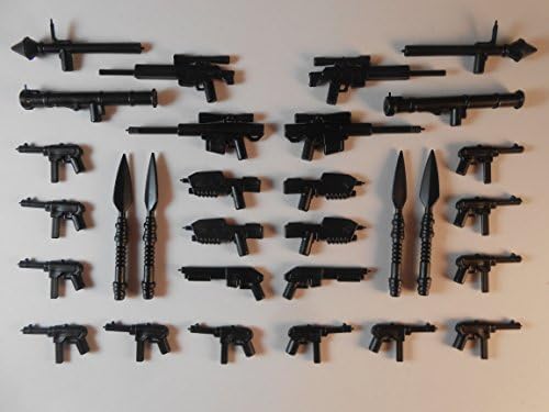 30 Guns for Lego Minifigures