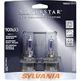 Sylvania 9006XSST/BP TWIN SilverStar High Performance Headlight Bulbs (Low-Beam), Pack of 2