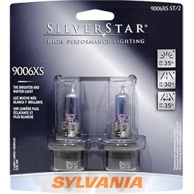 Sylvania 9006XSST BP TWIN SilverStar High Performance Halogen Headlight - Pack of 2